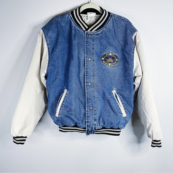 Walt Disney World - Animal Kingdom Denim Bomber Jacket - Picture 2 of 4